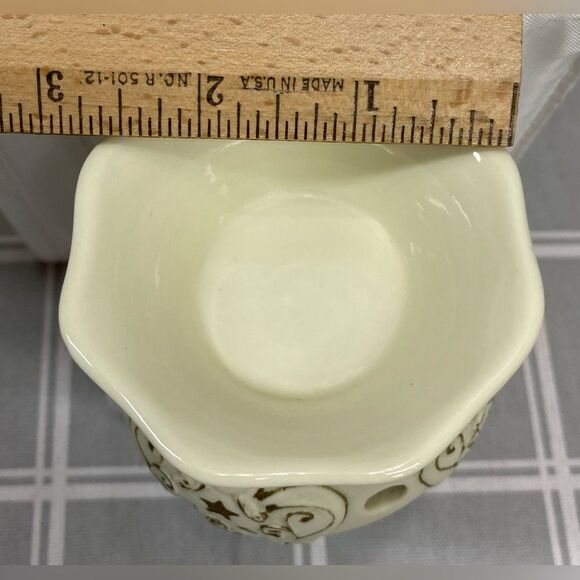 Scentsy Heavenly Plug In Warmer Cream & Gold Angels Christmas Collection Retired - Picture 6 of 10